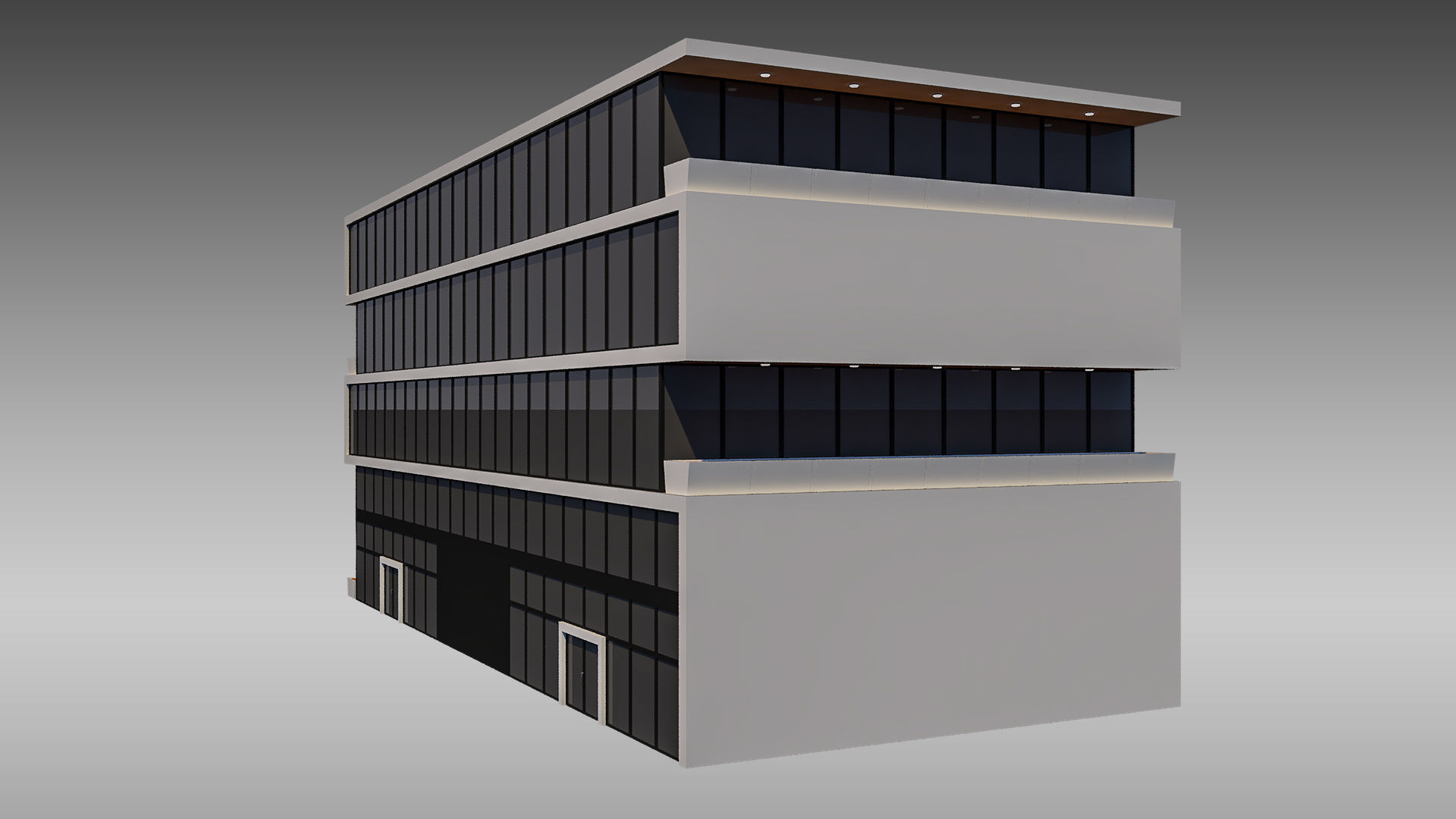 Commercial Building 011 3D model_5