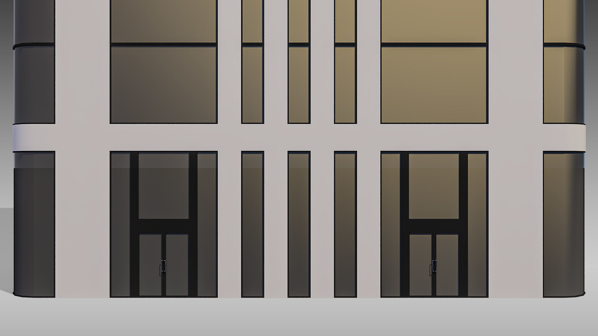 Commercial Building 013 3D model_7