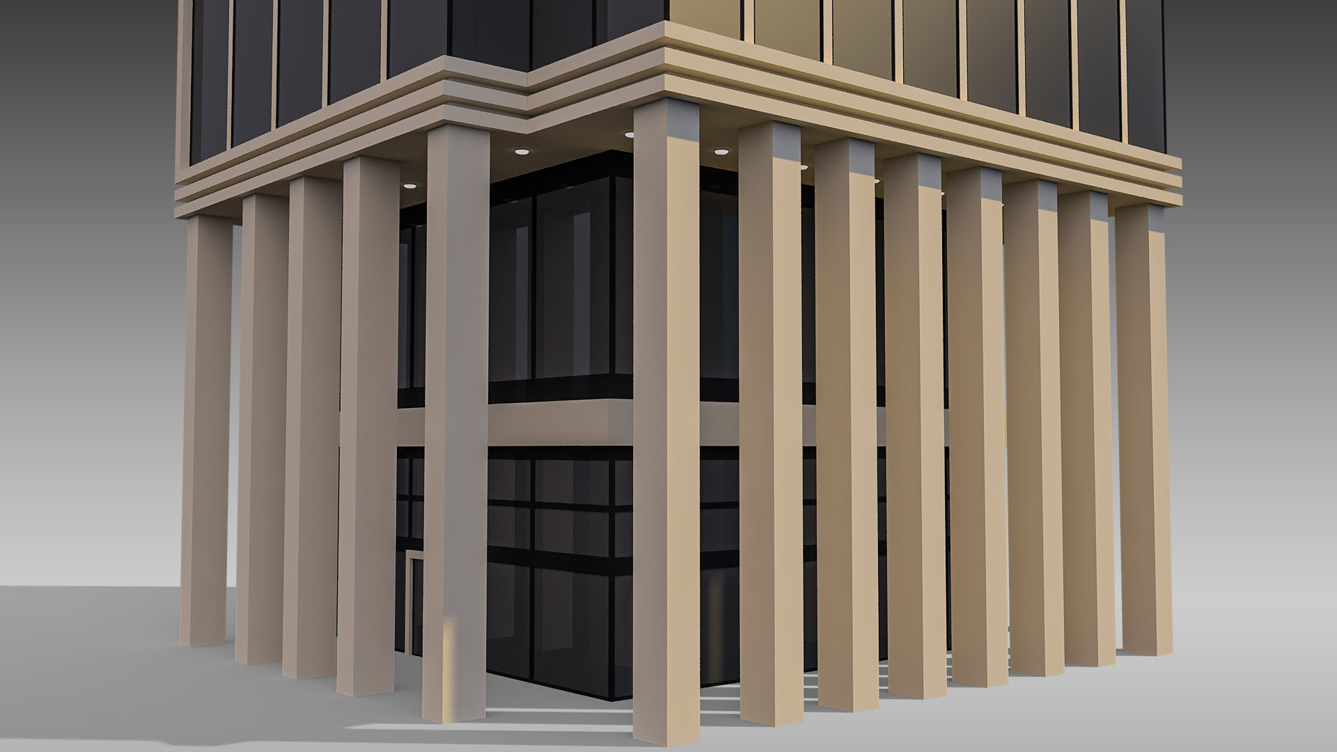 Commercial Building 012 3D model_3