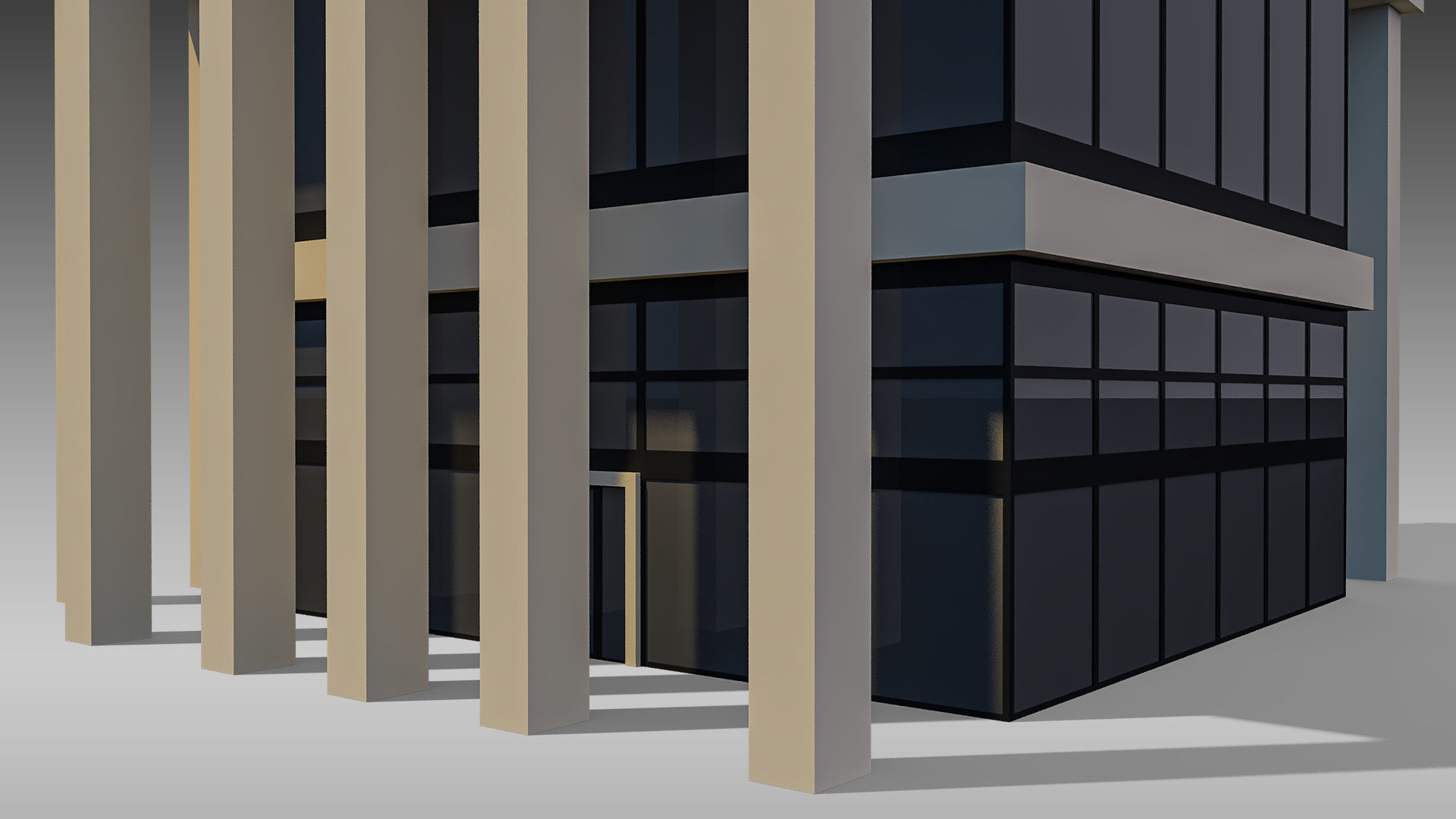Commercial Building 012 3D model_6