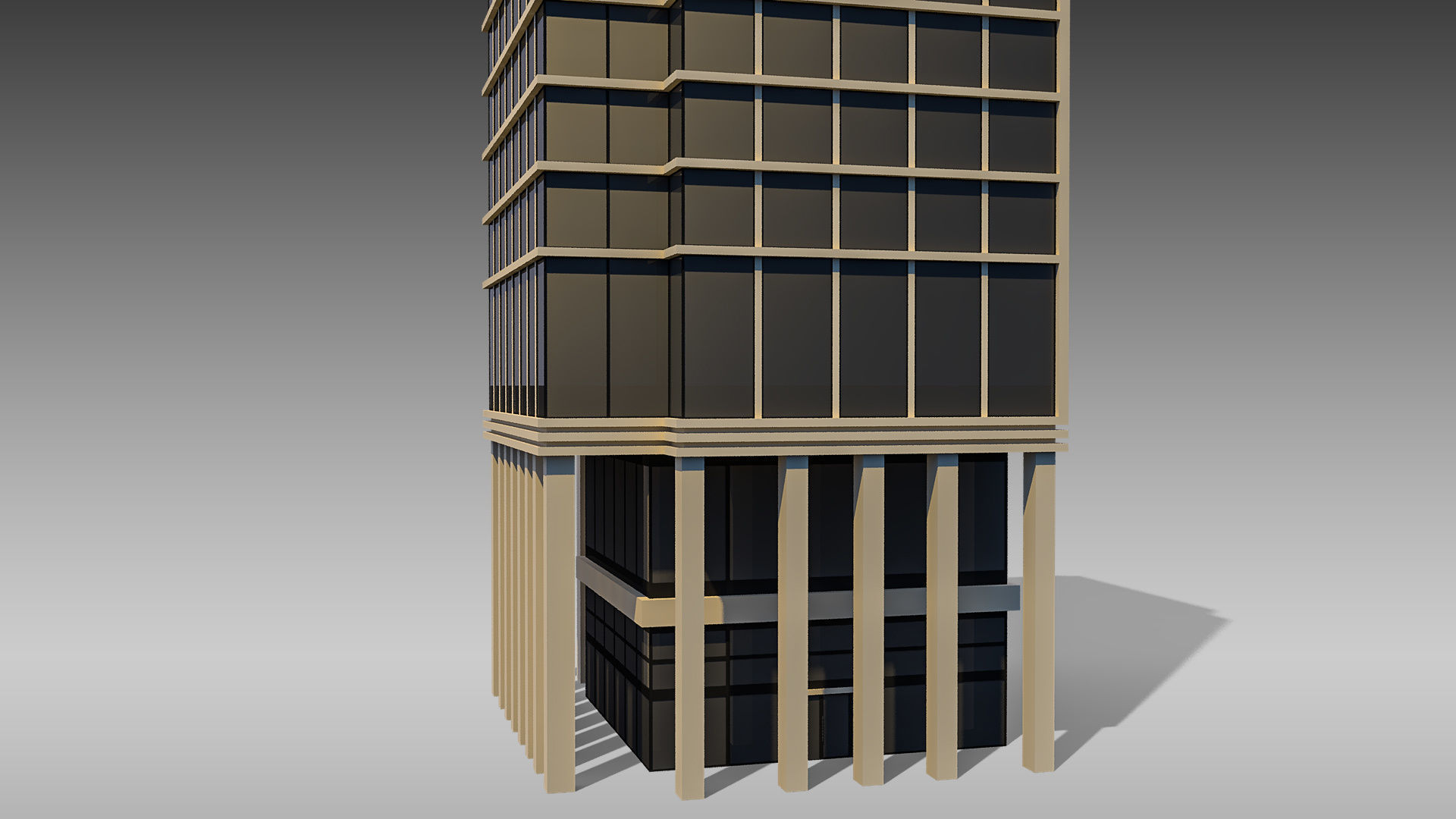 Commercial Building 012 3D model_5
