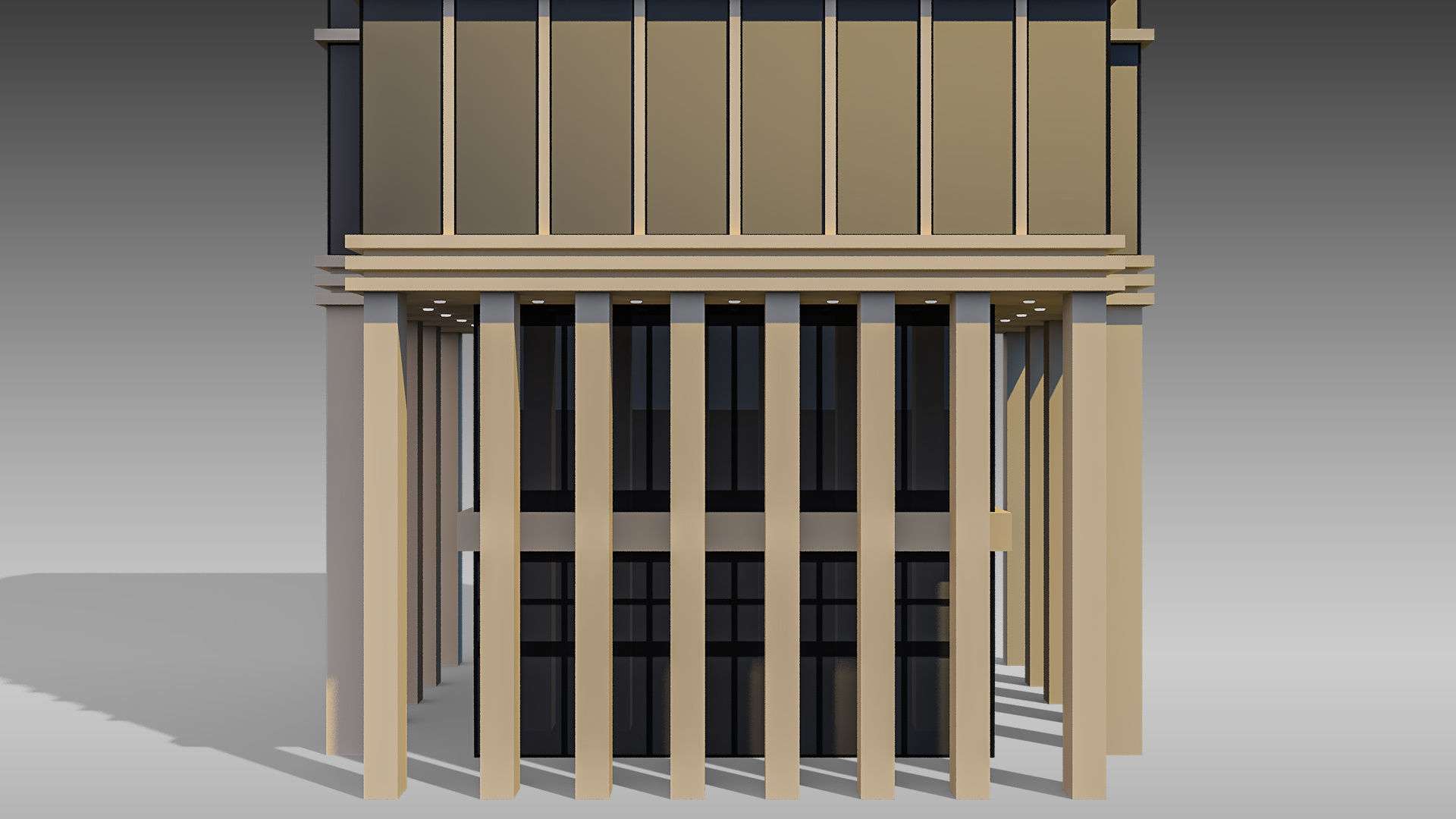 Commercial Building 012 3D model_7