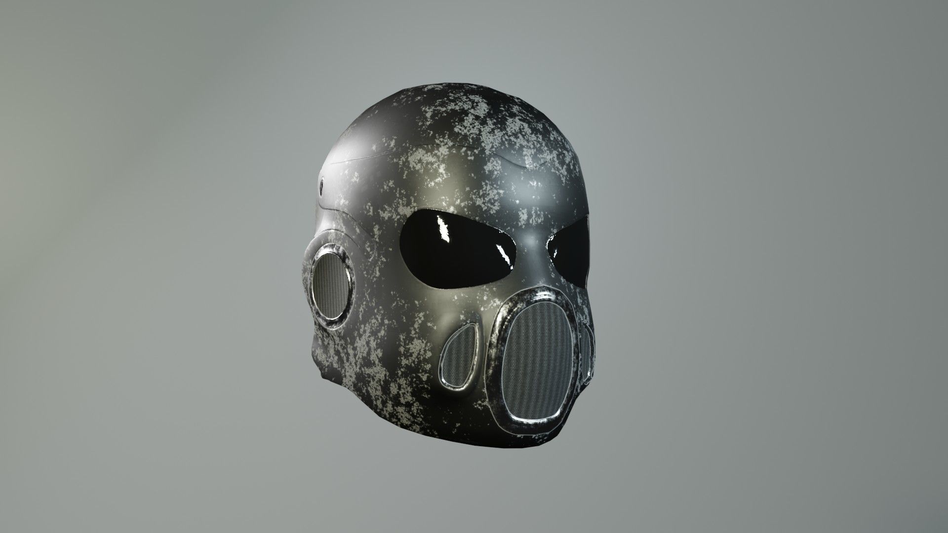 Low poly Military Armor Low-poly 3D model_6