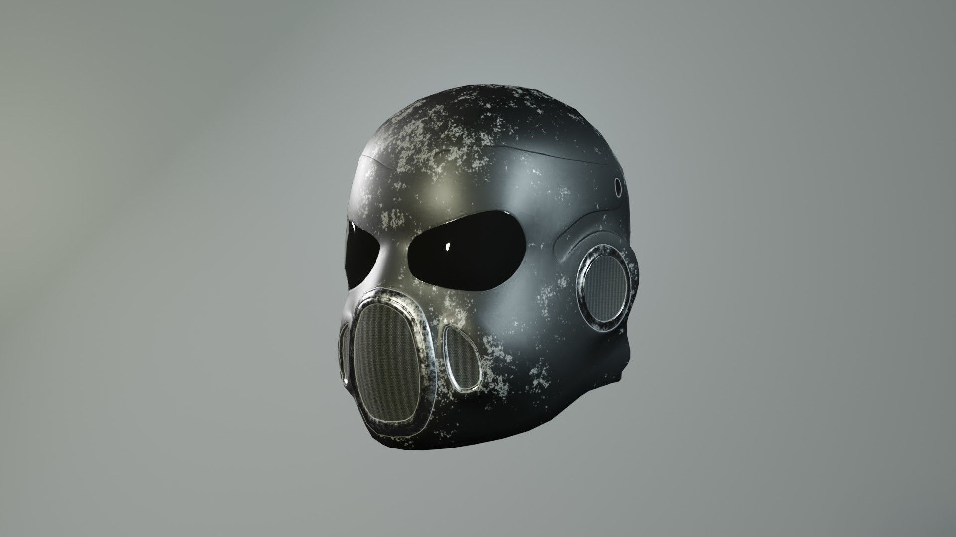 Low poly Military Armor Low-poly 3D model_4