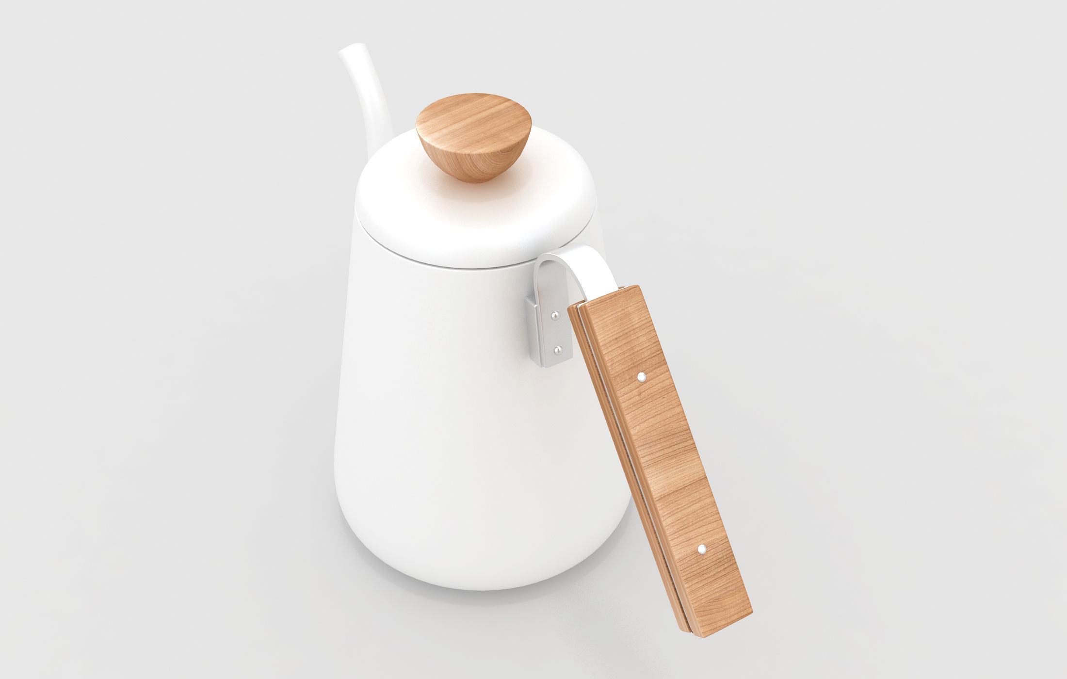 Hario Kettle Set 3D model_16