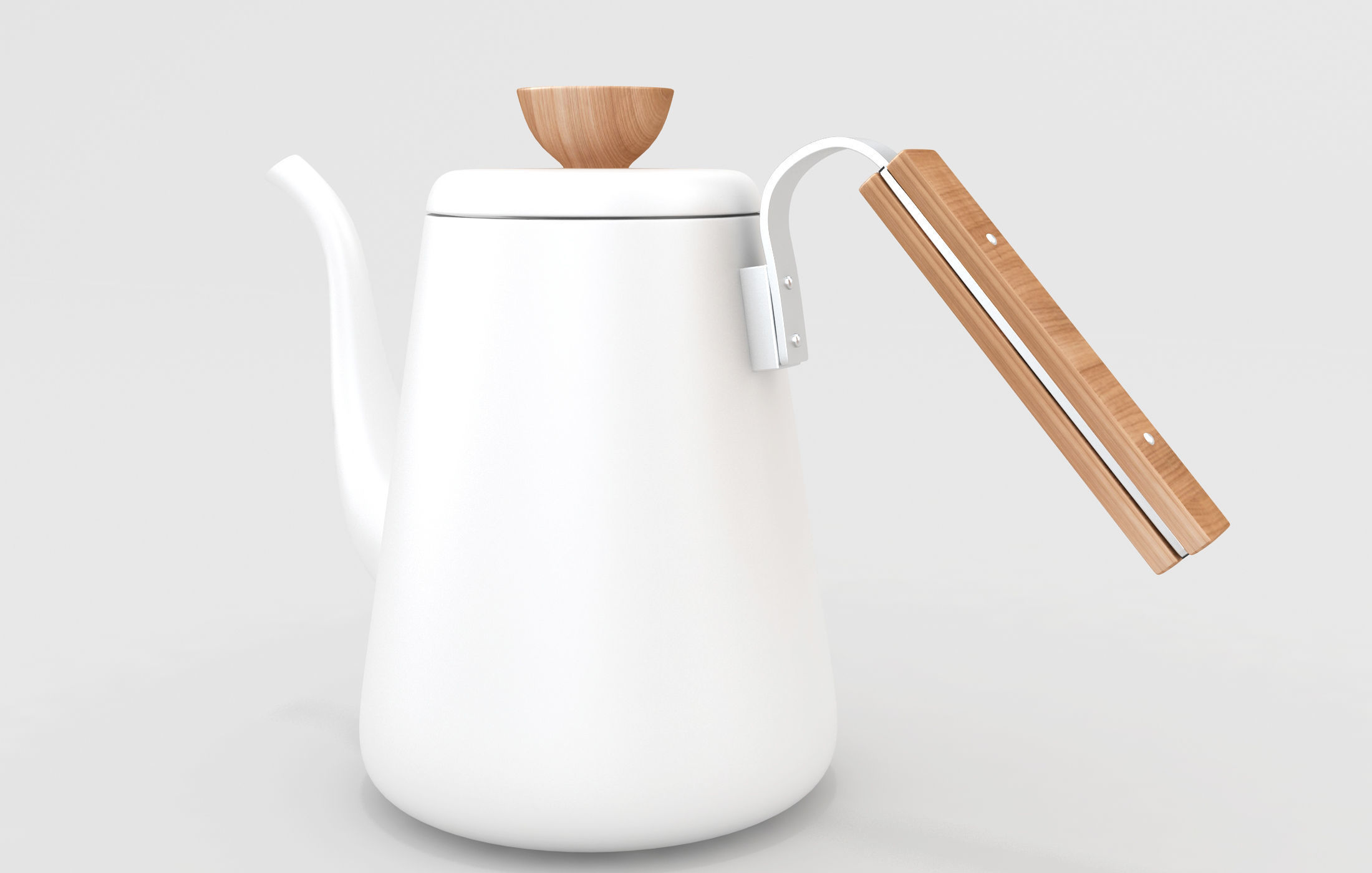 Hario Kettle Set 3D model_14