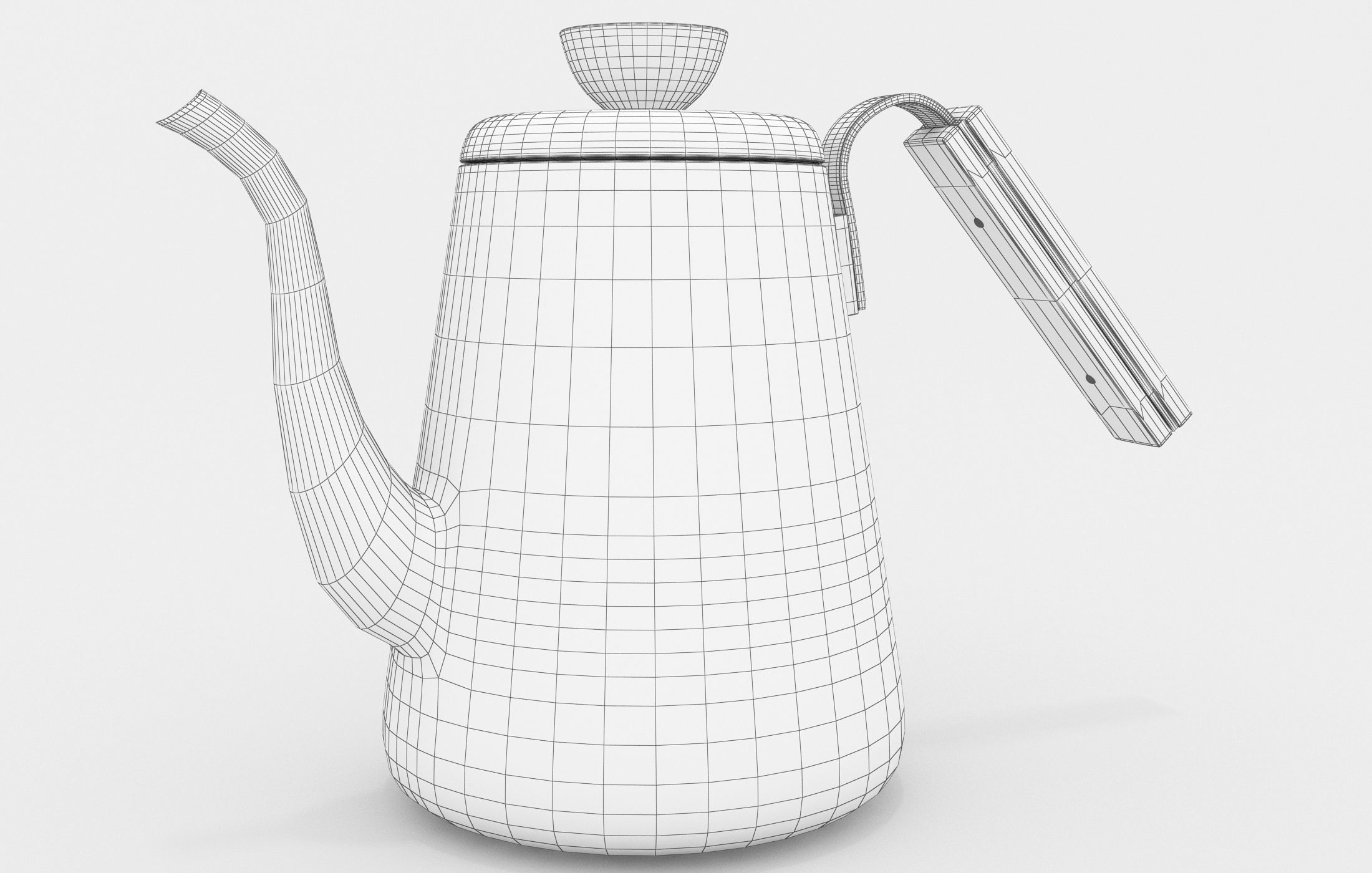Hario Kettle Set 3D model_17