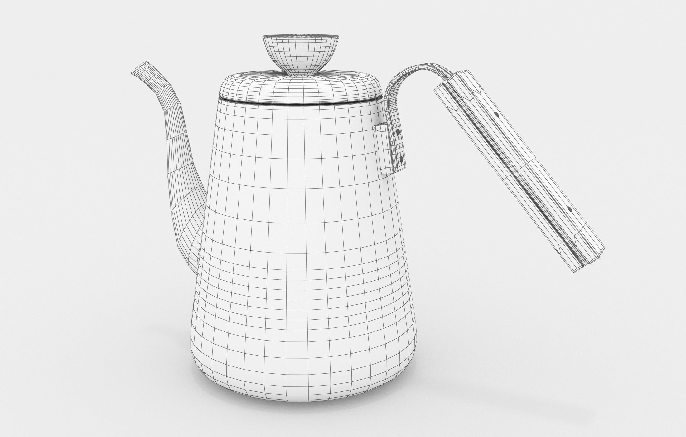 Hario Kettle Set 3D model_18