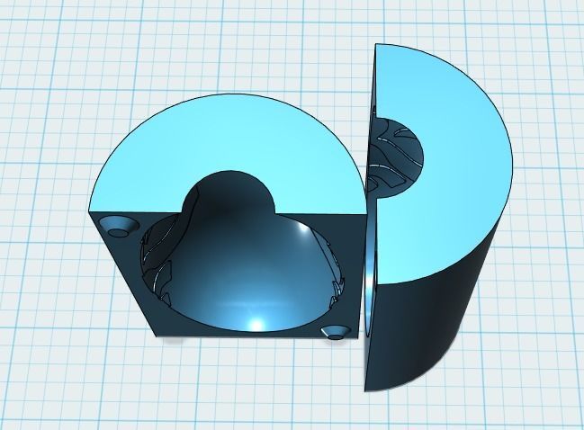 Um candle mould 3D print model_2