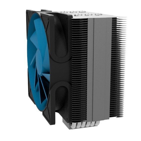 CPU cooler 1 3D model_1