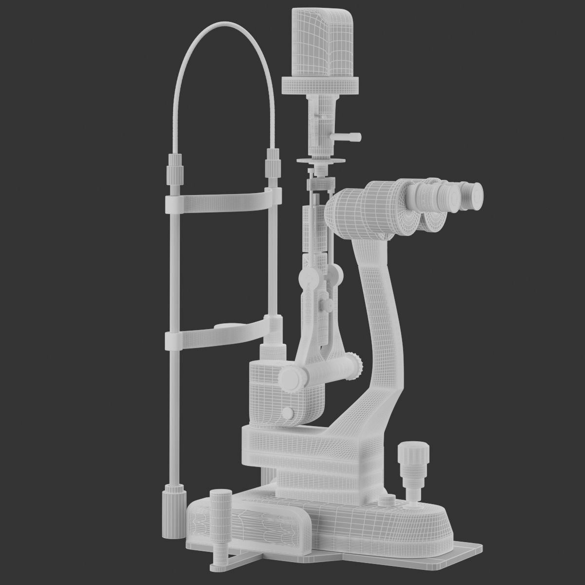 3D Slit Lamp Machine 3D model_9