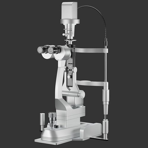 3D Slit Lamp Machine 3D model