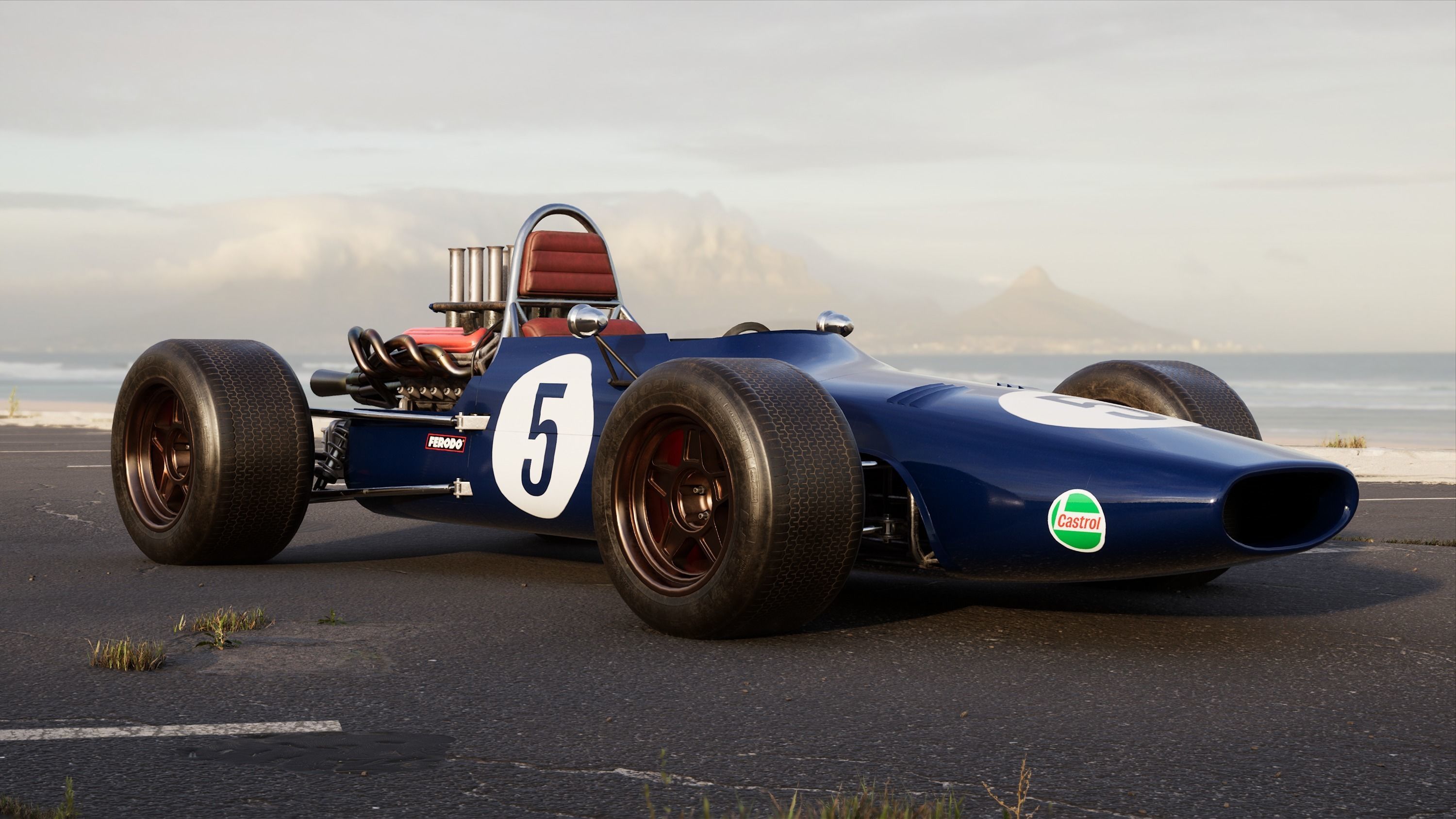 Bolide Rigged Race Car Low-poly 3D model_5