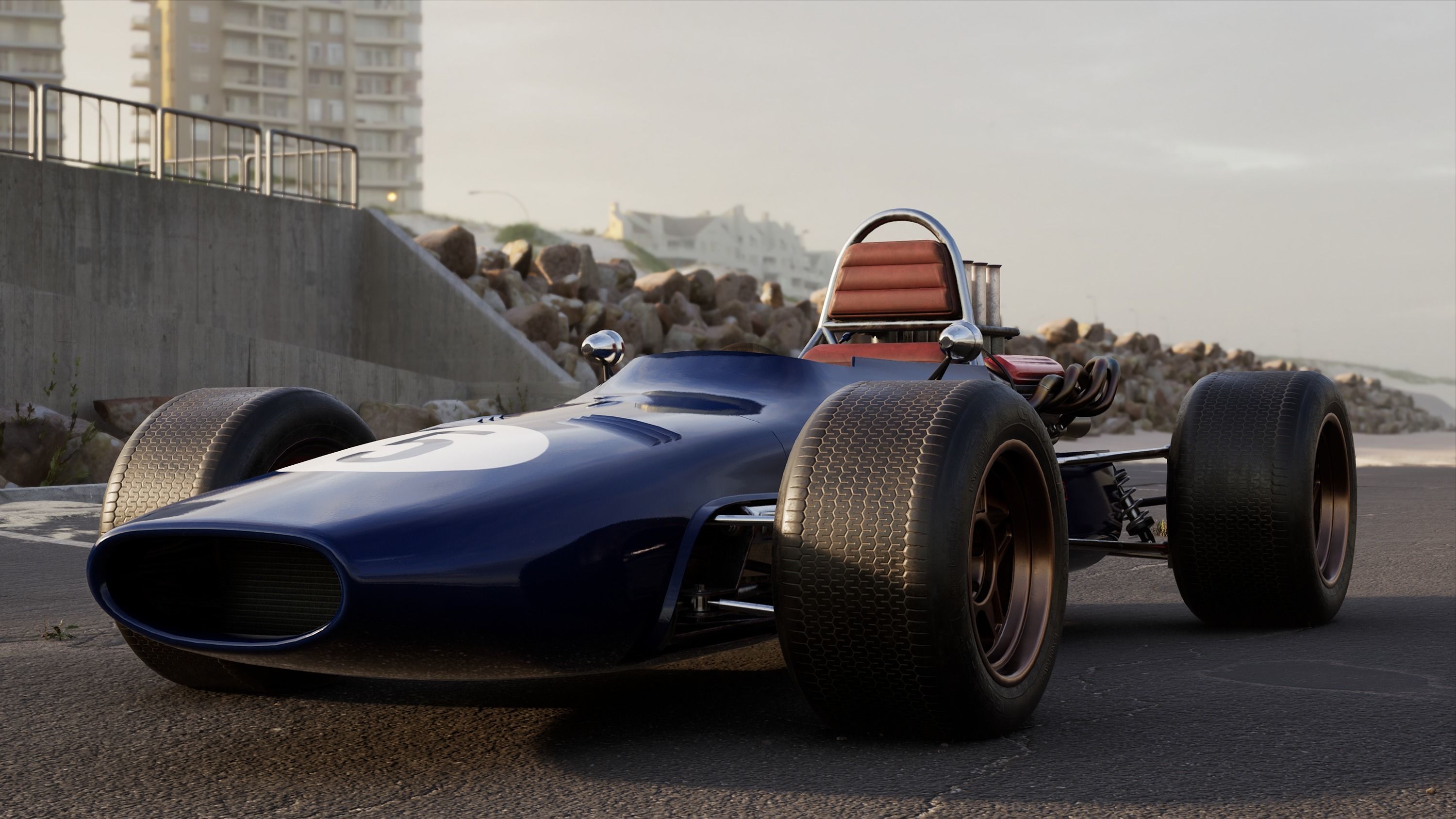 Bolide Rigged Race Car Low-poly 3D model_7