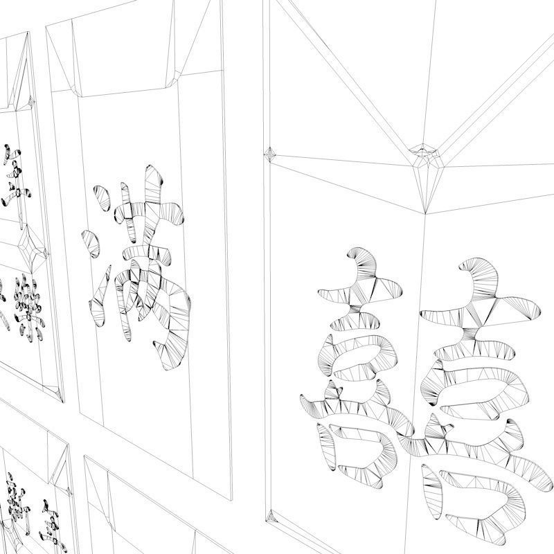 Chinese Red Envelopes Hong Bao 3D model_25