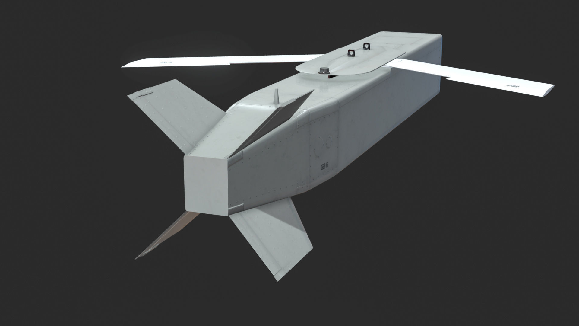 GB-6 JSOW Sub-Munitions Dispenser 3D model_7