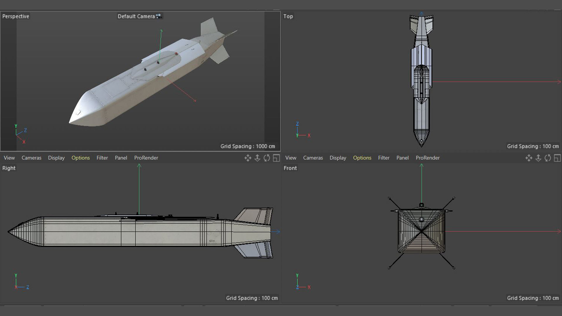 GB-6 JSOW Sub-Munitions Dispenser 3D model_21