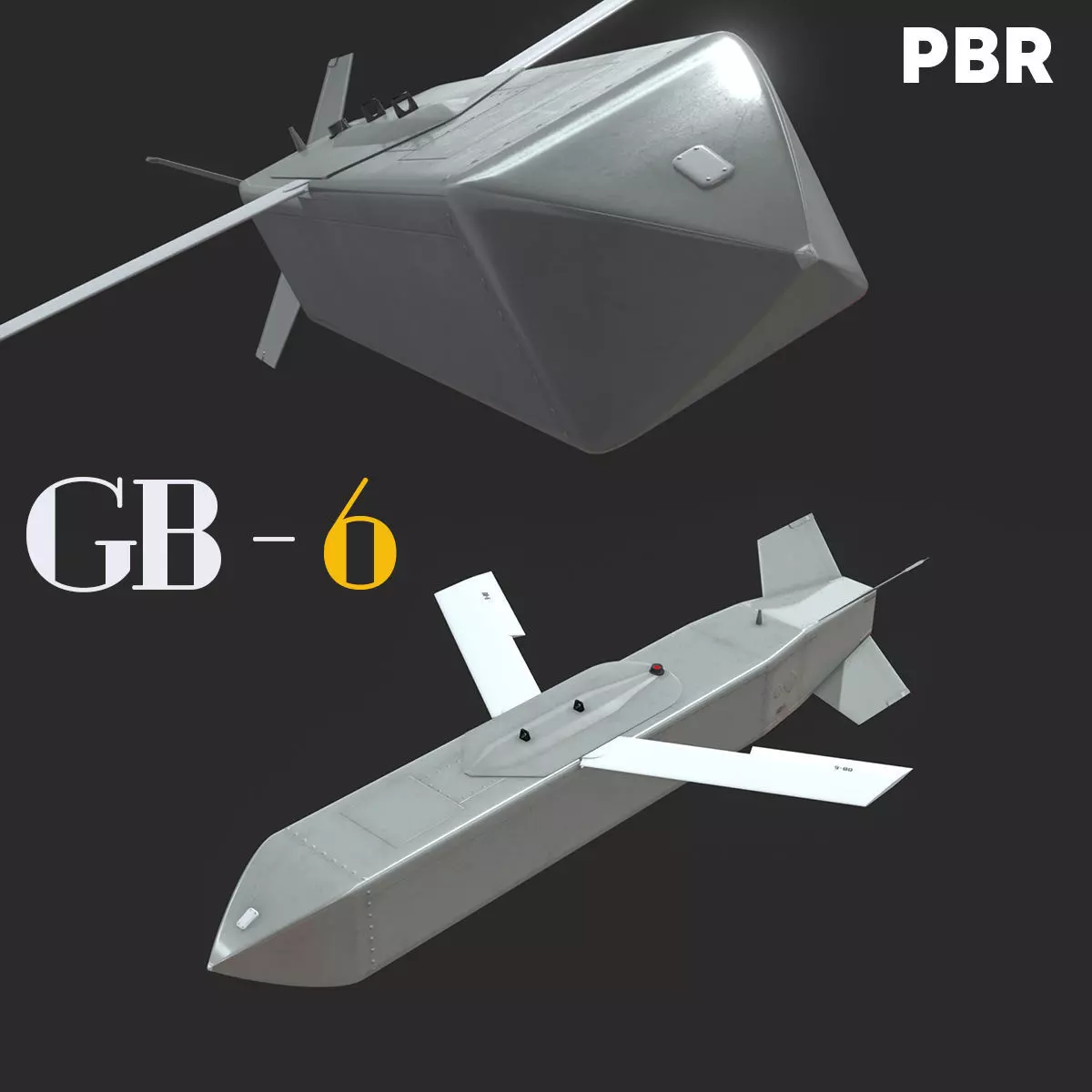 GB-6 JSOW Sub-Munitions Dispenser 3D model_0