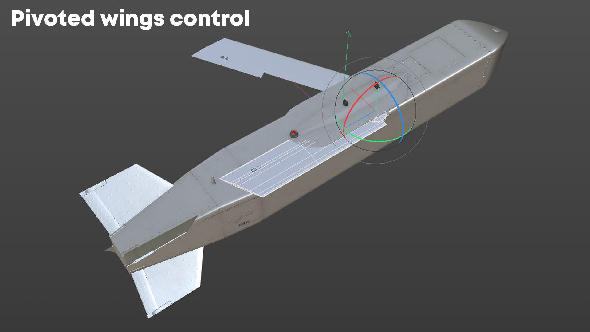 GB-6 JSOW Sub-Munitions Dispenser 3D model_22