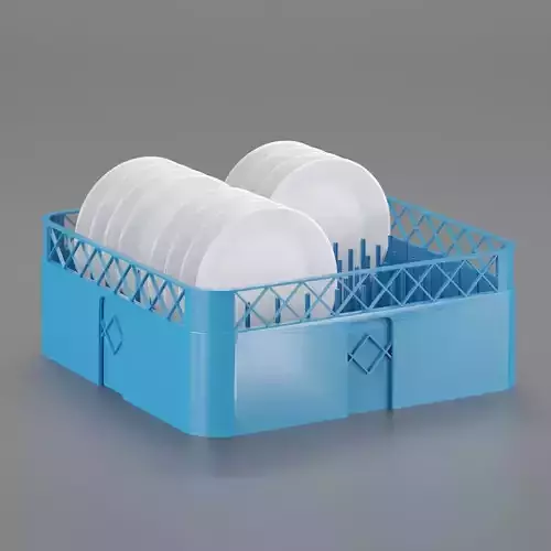 3D Plastic Crate