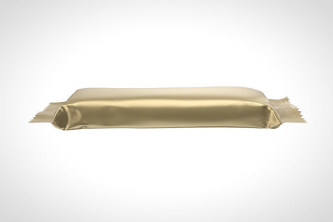 Chocolate Bar 45g Packaging Low-poly 3D model 6