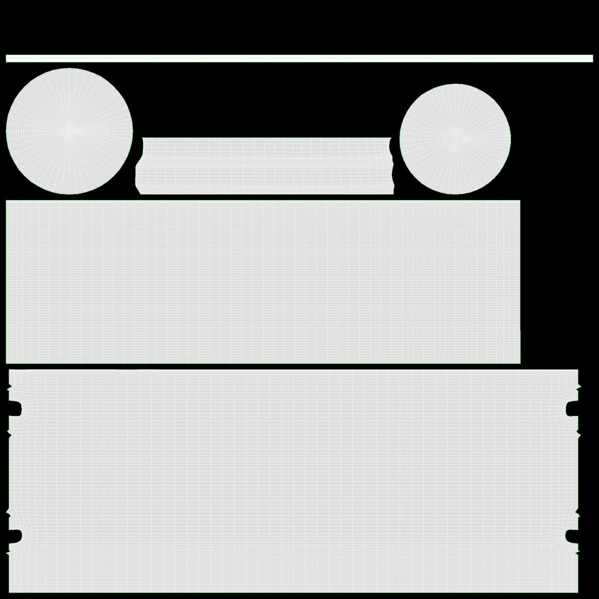 Coffee mug with handle 05 3D model_18