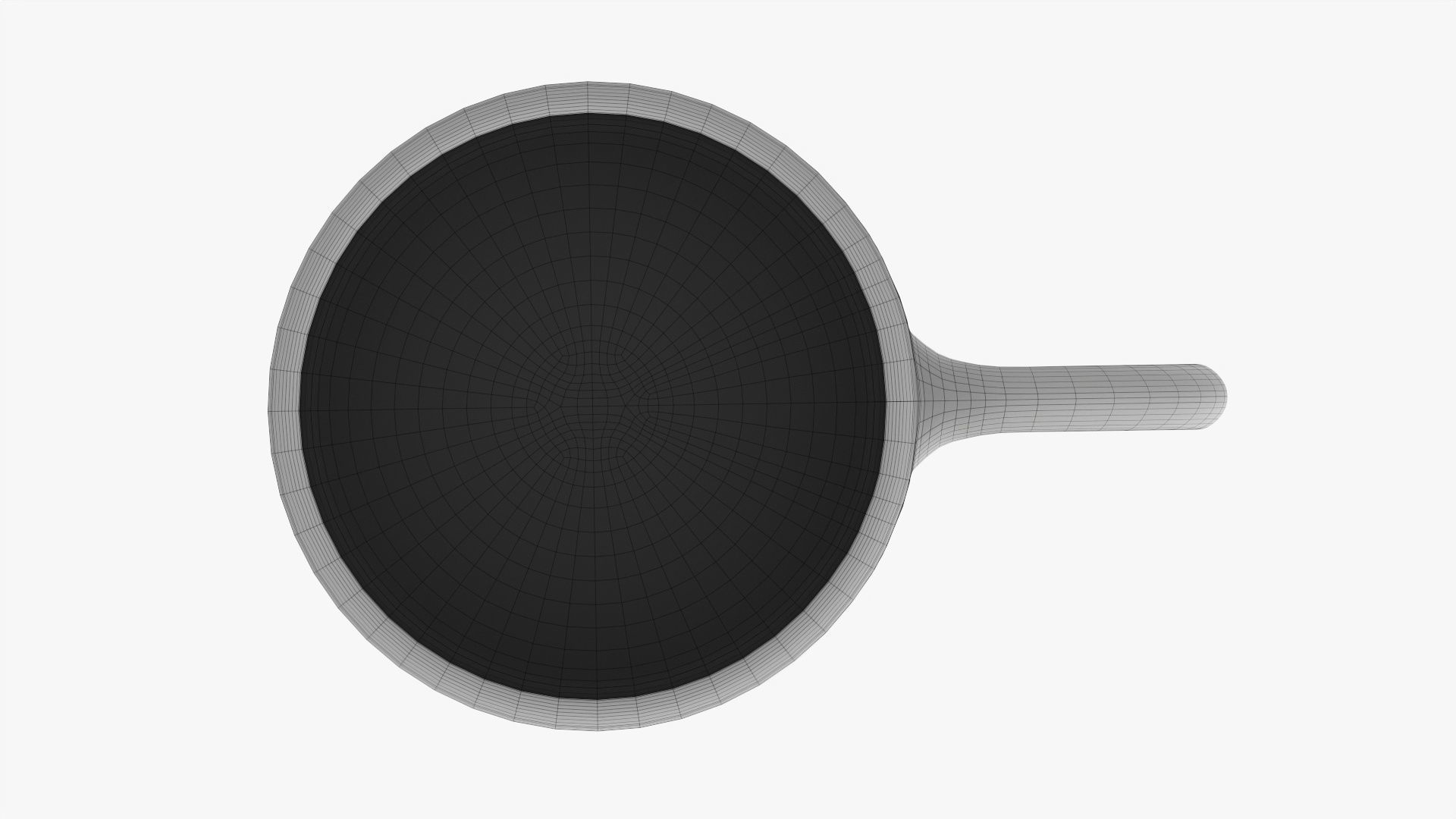 Coffee mug with handle 06 3D model_11