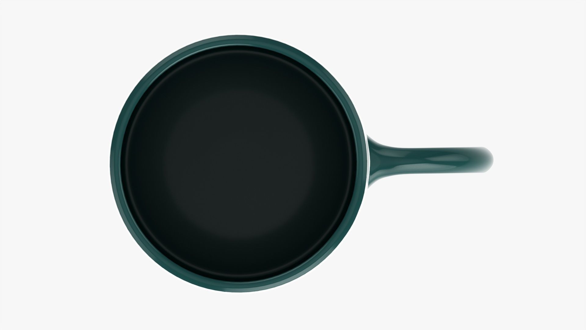 Coffee mug with handle 06 3D model_5