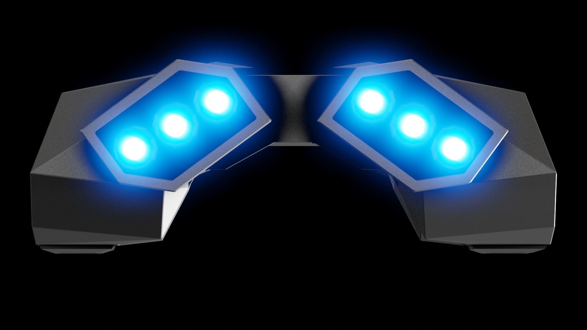 Endurence Interstellar Spaceship Low-poly 3D model_14