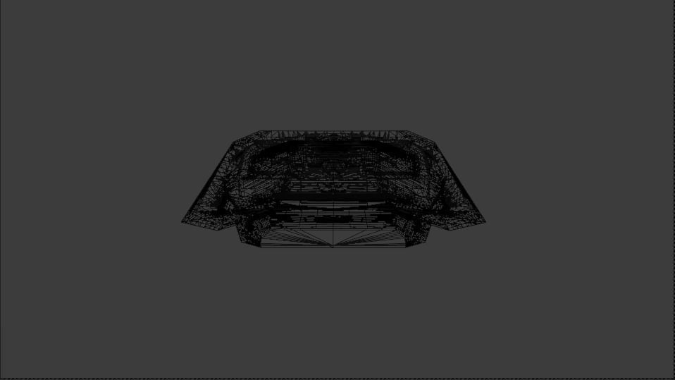 Endurence Interstellar Spaceship Low-poly 3D model_28