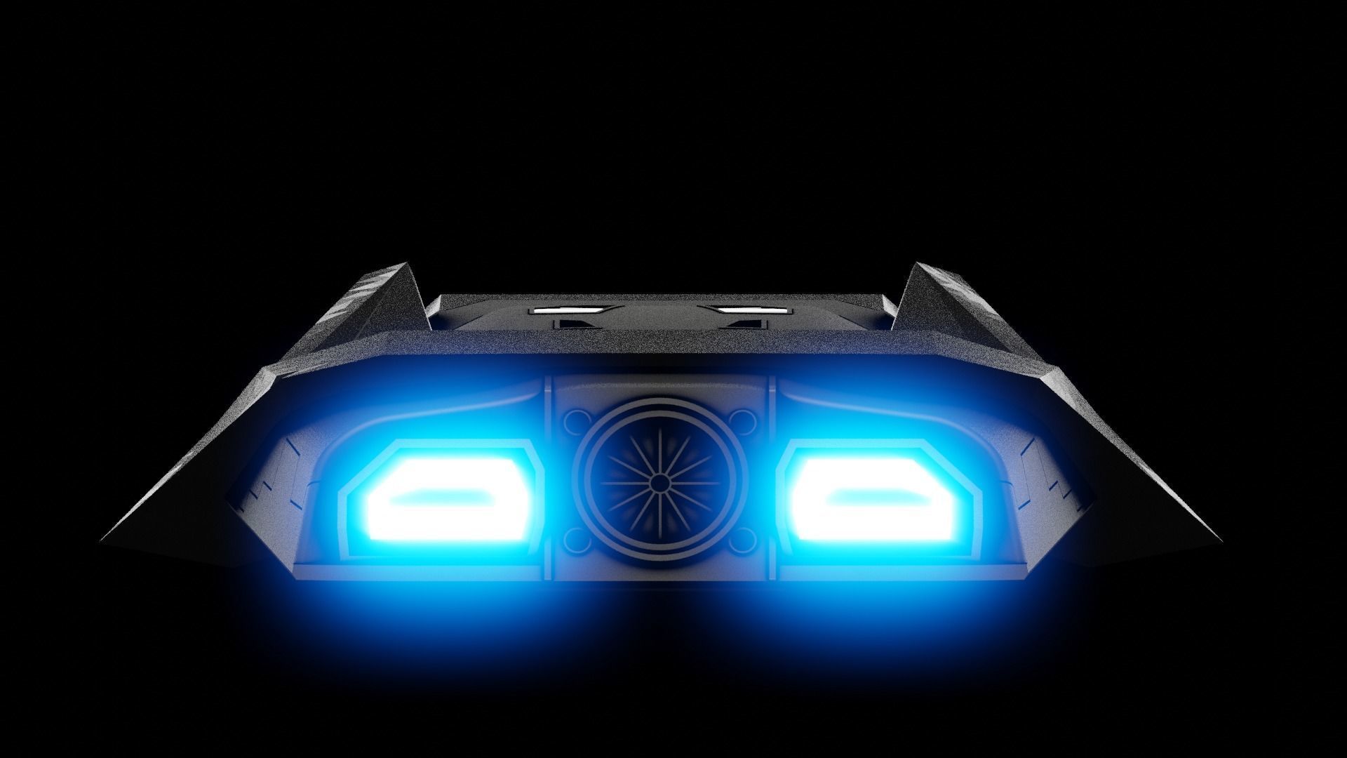 Endurence Interstellar Spaceship Low-poly 3D model_24