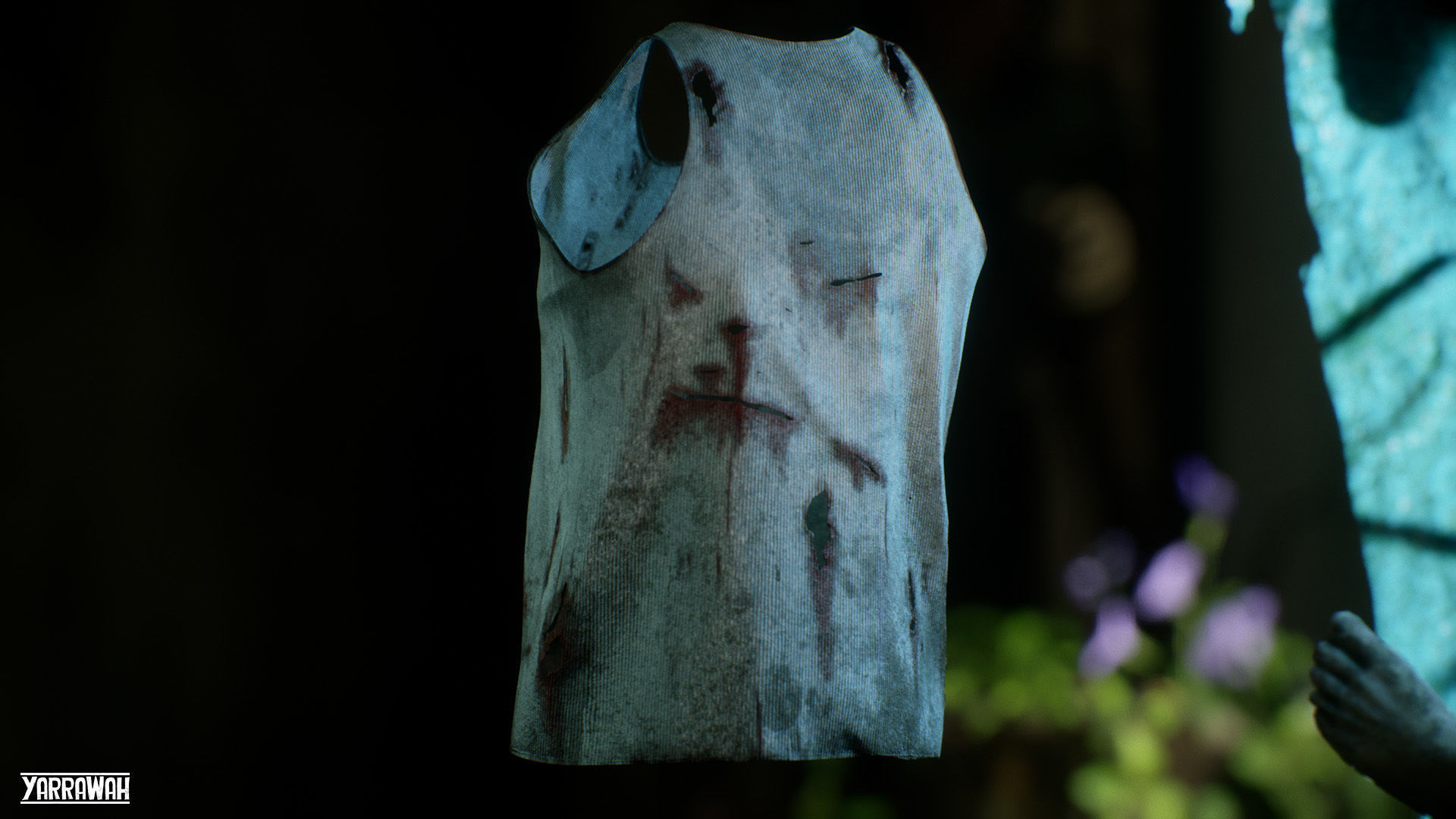 Zombie - Bloated Male Low-poly 3D model_7