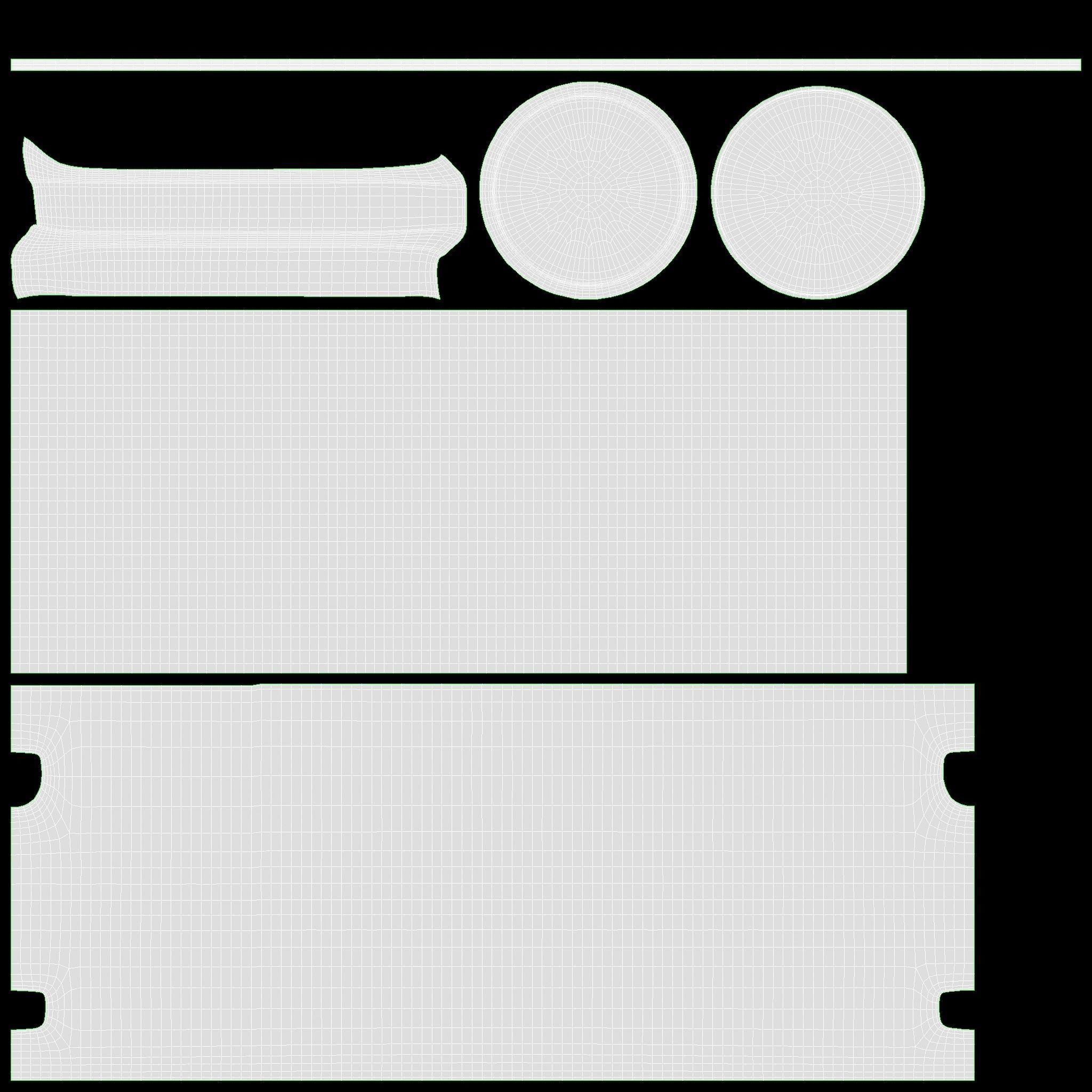 Coffee mug with handle 09 3D model_18
