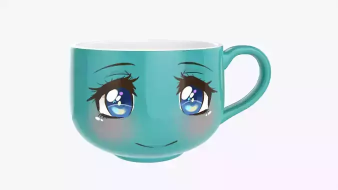 Coffee mug with handle 10