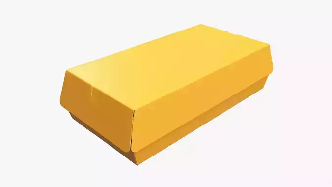 Paper box for fast food 01