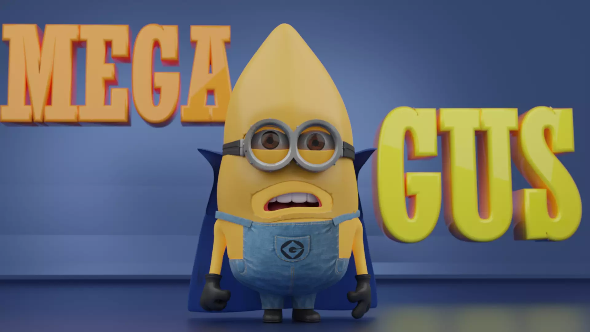 Mega minion GUS 3D model