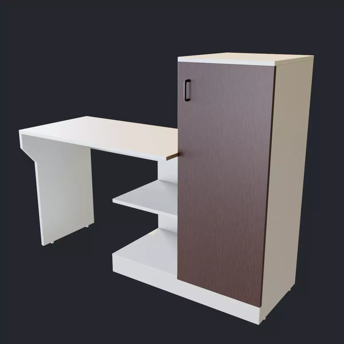 Writing Table Free low-poly 3D model