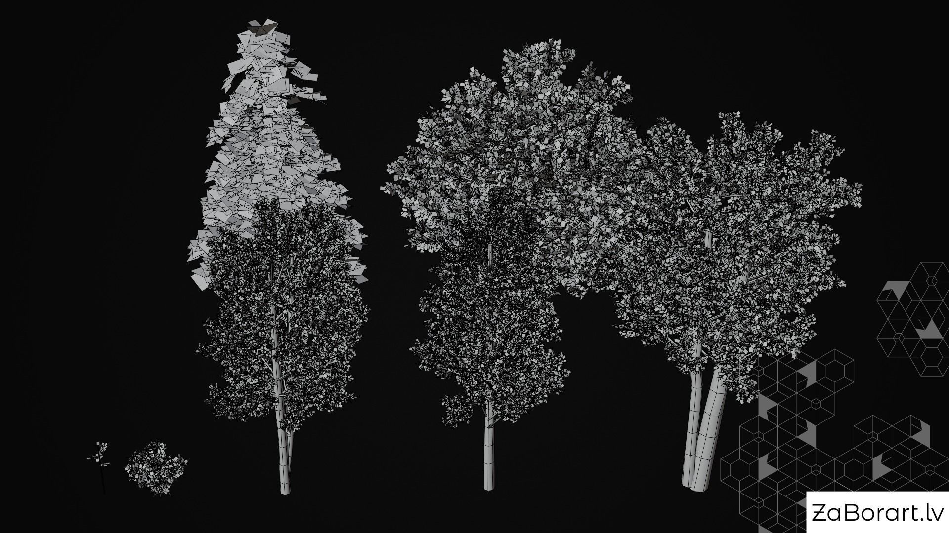 Location from FarCry5 but with cool Toyota Hilux Xtra Cab 2021 Low-poly 3D model_11