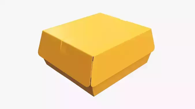 Paper box for fast food 02