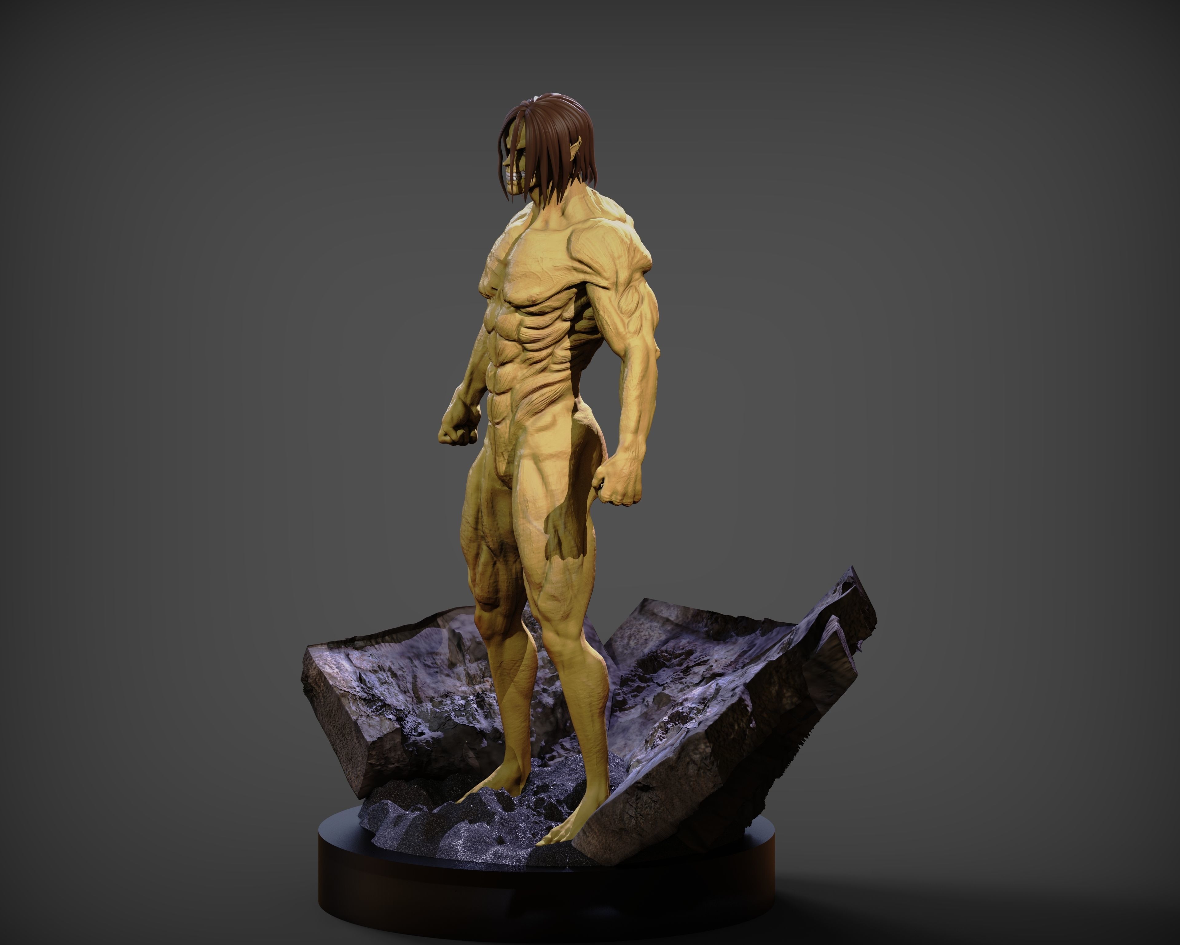 Eren Yeager 3D print model_3