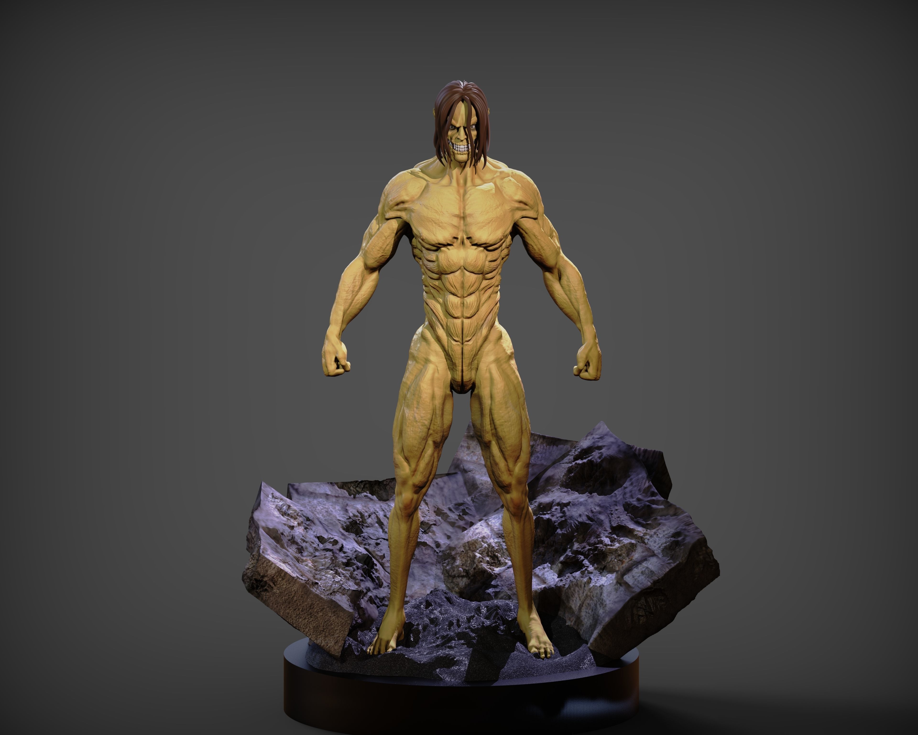 Eren Yeager 3D print model_1