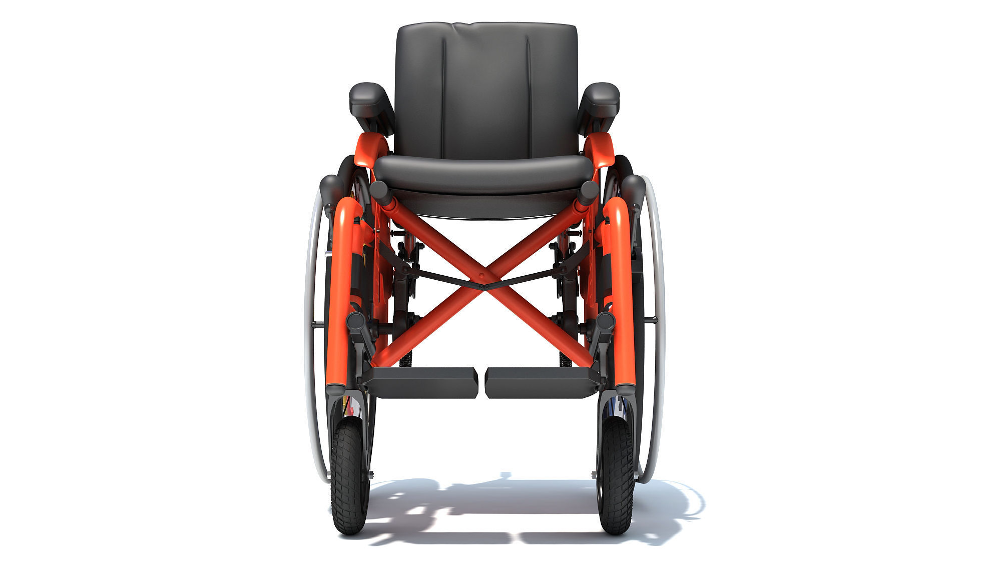 Wheelchair Wheel Chair for Kids 3D model_9