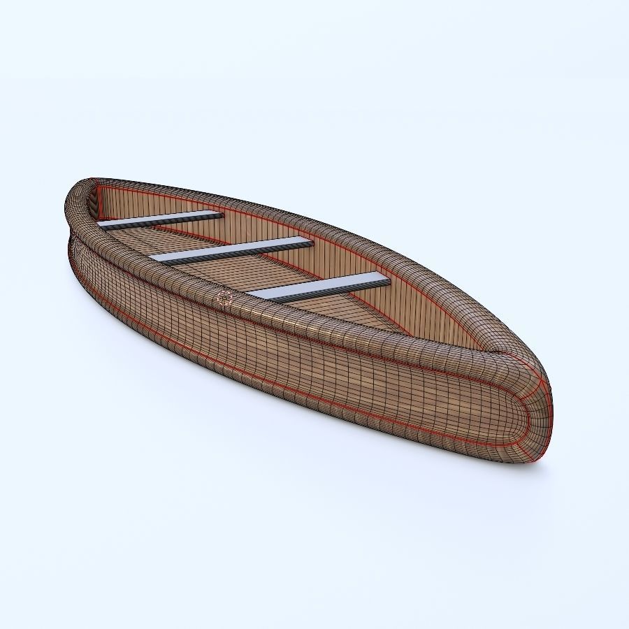 Float Boat 3D model_1