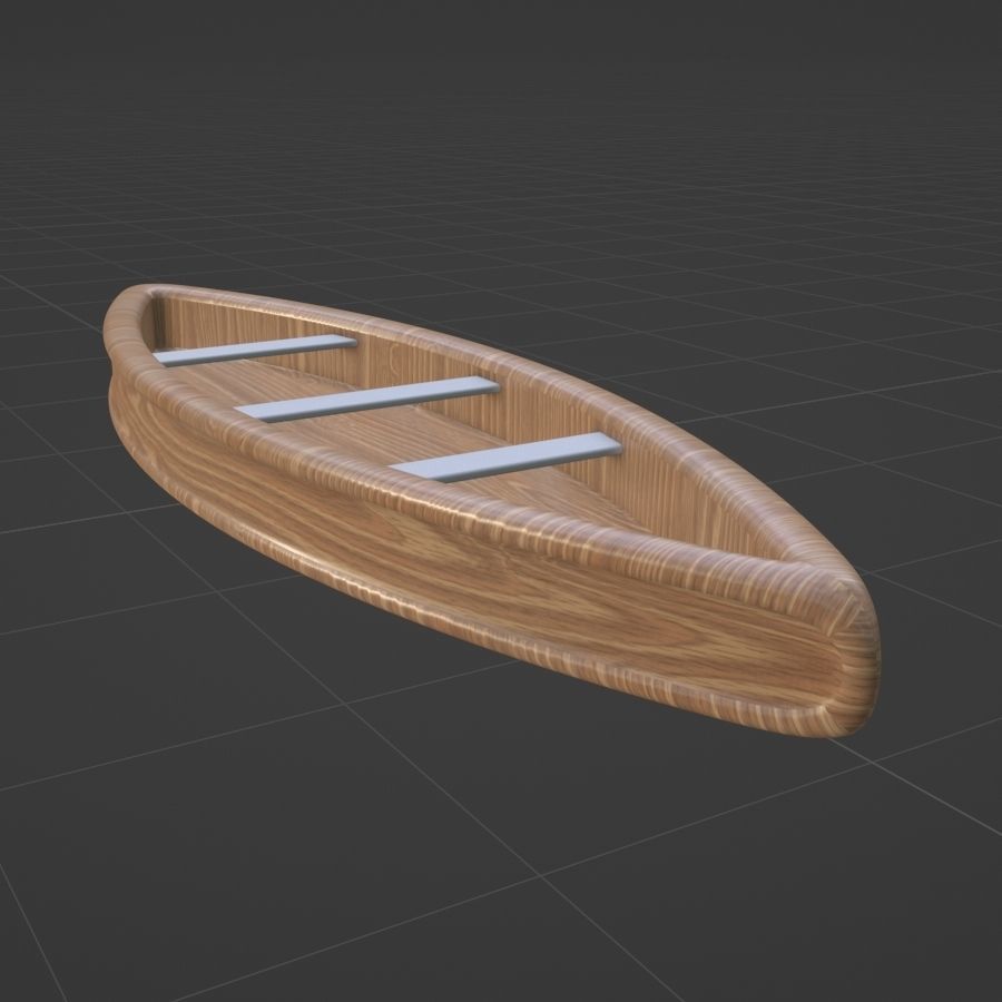 Float Boat 3D model_2