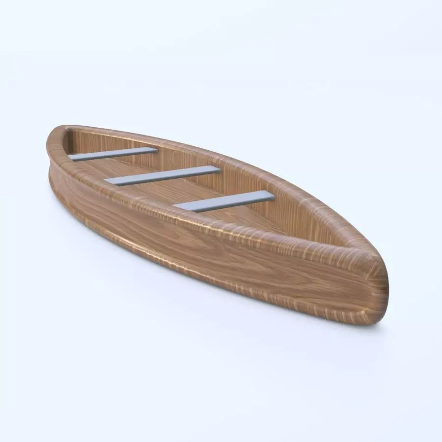 Float Boat 3D model_0