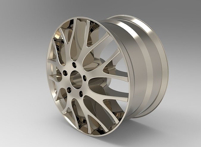 Wheel Rim 3D model 3D print model