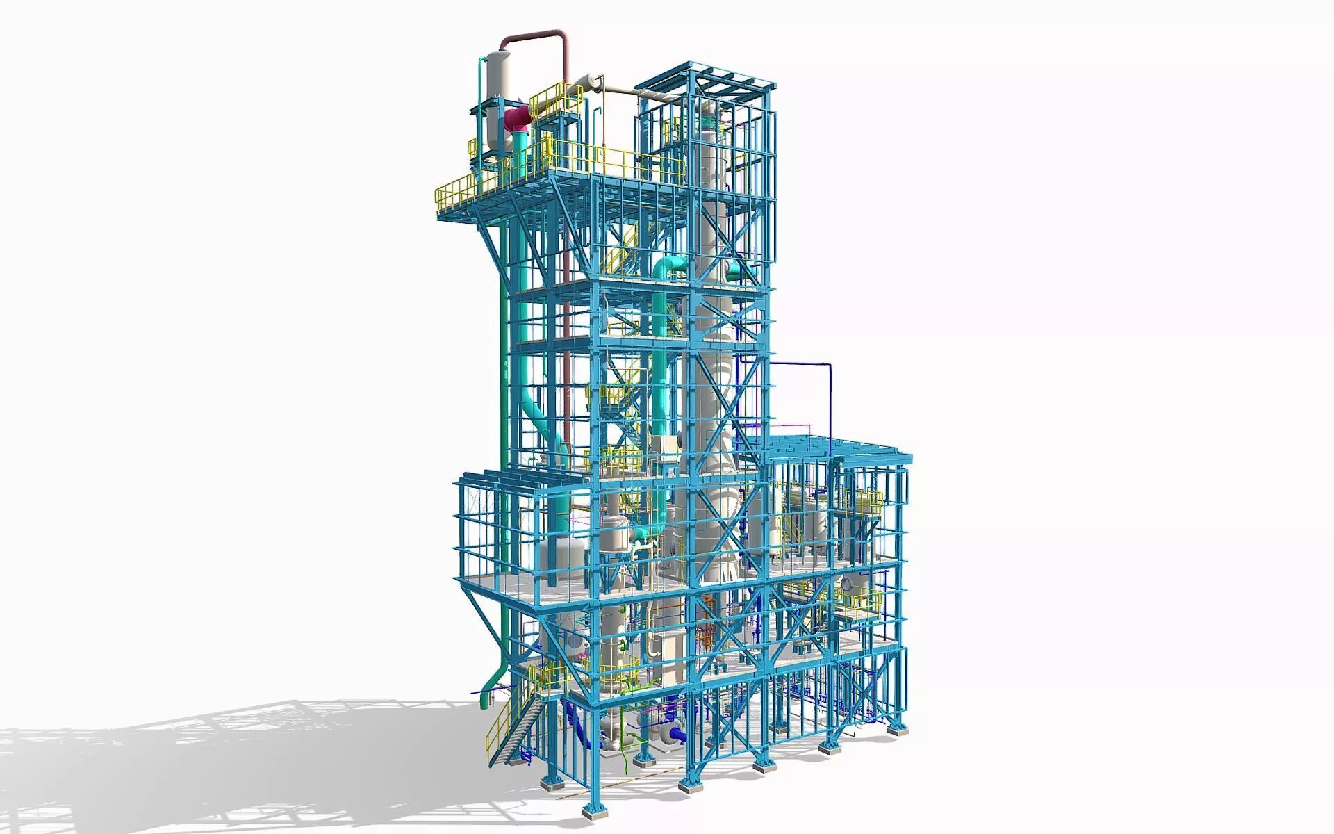 Process Plant OMN - Assembly 3D model