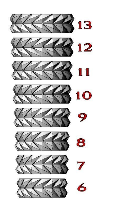 Stylish brutal ring 636 3D print model_12