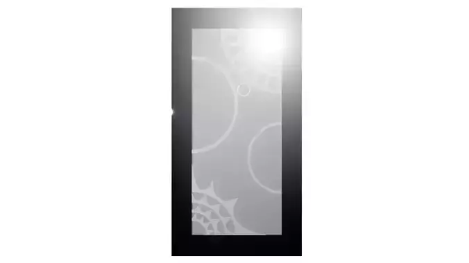Door Security Screen - Sun Moon 3D model
