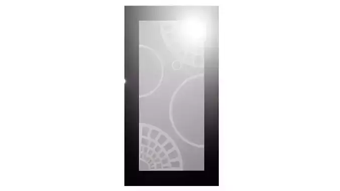 Door Security Screen two Moons 3D model
